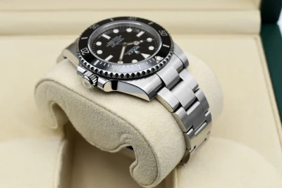Rolex Submariner Stainless Steel Black Dial Watch 114060 | 2017 Box & Papers