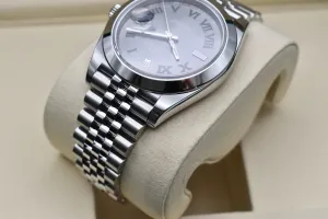 Rolex Datejust 41 Stainless Steel Wimbledon Watch 126300 | 2026 Unworn