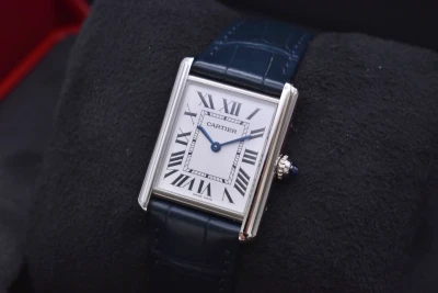 Cartier Large Tank Must Stainless Steel Watch WSTA0109 | 2025 Box & Papers