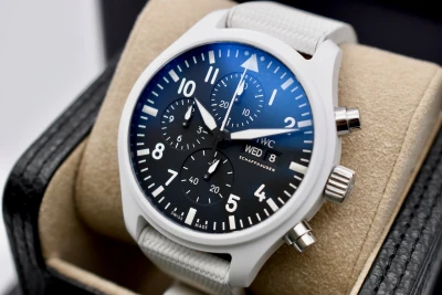 IWC Pilots Chronograph Lake Tahoe Watch IW389105 | 2023 Box & Papers