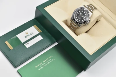 Rolex Submariner Stainless Steel Black Dial Watch 114060 | 2017 Box & Papers