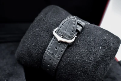 Cartier Santos Dumont Large Stainless Steel & 18k Grey Watch W2SA0028 | 2024 B&P