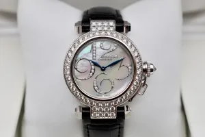 Cartier Pasha White Gold Diamond Set Watch WJ123221 | 2008 Box & Papera