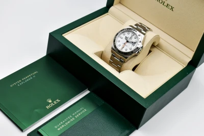 Rolex Explorer ll Stainless Steel White Dial Watch 226570 | 2026 Unworn