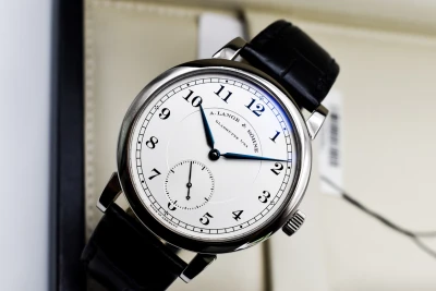 A. Lange & Sohne White Gold 1815 Watch 233.026 | Box & Papers