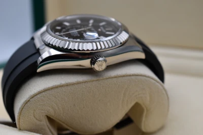 Rolex White Gold Skydweller Oysterflex Watch 336239 | 2023 Box & Papers