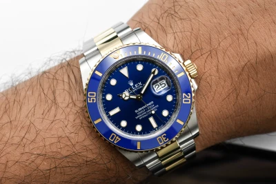 Rolex Submariner Stainless Steel & 18ct Gold Blue Dial Watch 126613LB | 2025