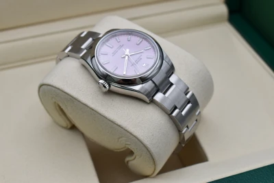 Rolex Oyster Perpetual Stainless Steel 31mm Candy Pink Watch 277200 | 2026
