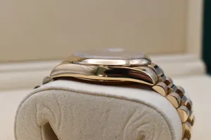 Rolex Day Date 36 18ct Yellow Gold Champagne Diamond Watch 118208 | Box & Papers