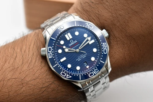 Omega Seamaster Professional Blue Wave Stainless Steel Watch 210.30.42.20.03.001 | 2026