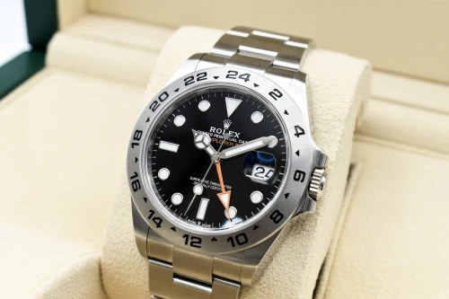 Rolex Explorer 2 Stainless Steel Black Dial Watch 226570 | 2023 B&P