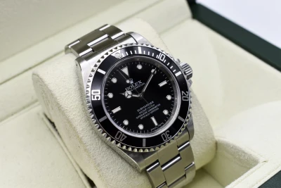 Rolex Submariner 4 Liner Non Date Stainless Steel Watch 14060M | B&P