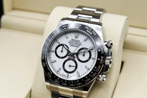 Rolex Cosmograph Daytona Stainless Steel Panda 126500LN | 2026 Unworn Full Set
