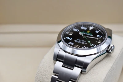 Rolex Air-King Bloodhound Stainless Steel Watch 116900 | 2020 Box & Papers