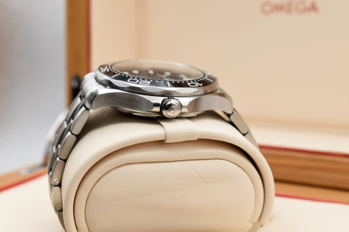 Omega Seamaster Stainless Steel Black Dial Watch 210.30.42.20.01.001 | 2026 Unworn