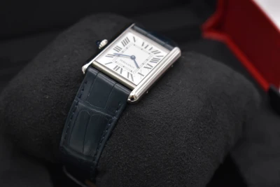 Cartier Large Tank Must Stainless Steel Watch WSTA0109 | 2025 Box & Papers