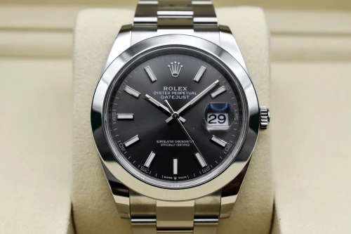 Rolex Datejust 41 Stainless Steel Rhodium Dial 126300 | 2026 Unworn