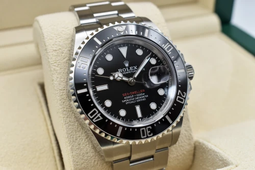 Rolex Seadweller 43 Big Red Stainless Steel Watch 126600 | 2026 B&P