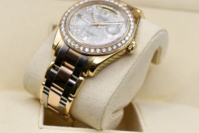 Rolex Day-Date Tridor 39mm Meteorite Dial 18948 | Box & Papers
