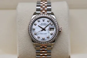 Rolex Datejust Lady Steel And Rose Gold Mother Of Pearl Watch 279381RBR | 2020