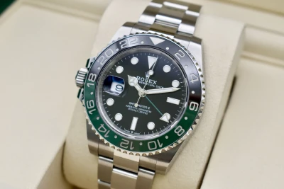 Rolex GMT Master ll Sprite Stainless Steel Watch 126720VTNR | 2023 B&P