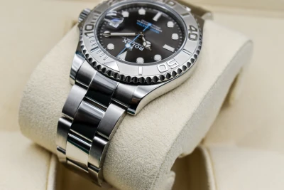 Rolex Yachtmaster 37 Stainless Steel Slate Dial Watch 268622 | 2020 B&P
