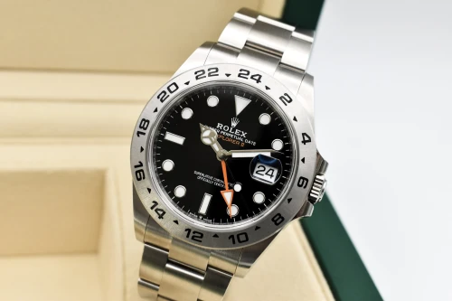 Rolex Explorer 2 Stainless Steel Black Dial Watch 226570 | 2023 B&P