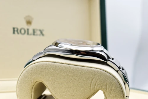 Rolex Oyster Perpetual Stainless Steel Jubilee-Motif Dial Watch 134300 | 2026 B&P