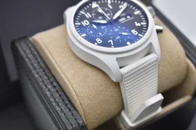 IWC Pilots Chronograph Lake Tahoe Watch IW389105 | 2023 Box & Papers