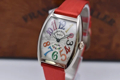 Franck Muller Colour Dreams White Gold Ladies Watch 7502 QZ COL DR | Box & Paper