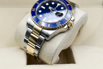 Rolex Submariner Stainless Steel & 18ct Gold Blue Dial Watch 126613LB | 2025