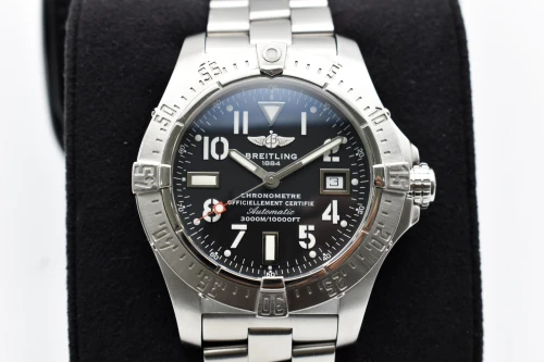 Breitling Avenger Seawolf Stainless Steel Watch A1733010 | B&P