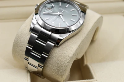 Rolex Datejust 41mm Stailess Steel Mint Green Watch 126300 | 2025 B&P