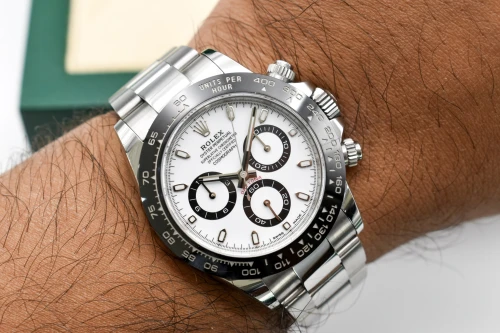 Rolex Daytona Stainless Steel Panda Watch 116500LN | 2022 B&P