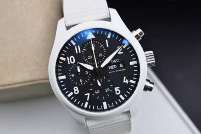 IWC Pilots Chronograph Lake Tahoe Watch IW389105 | 2023 Box & Papers