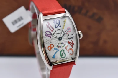 Franck Muller Colour Dreams White Gold Ladies Watch 7502 QZ COL DR | Box & Paper