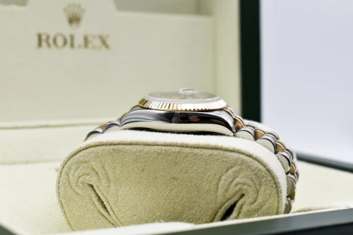 Rolex Datejust Lady Stainless Steel & 18k Gold Silver Diamond Watch | B&P