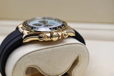 Rolex Daytona Oysterflex Tiffany 18k Gold Watch 126518LN | 2025 Unworn