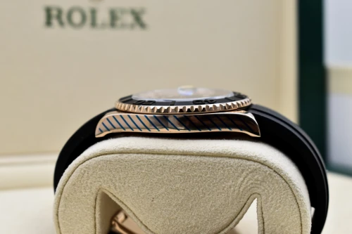 Rolex Yachtmaster 18ct Rose Gold Oysterflex Watch 116655 | Box & Papers