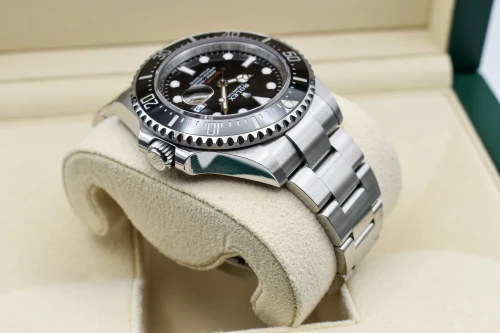 Rolex Seadweller 43 Big Red Stainless Steel Watch 126600 | 2026 B&P
