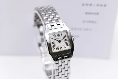 Cartier Santos Demoiselle Ladies 25mm Stainless Steel Watch 2698 | 2011 Papers
