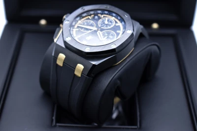 Audemars Piguet Royal Oak Offshore 18k Gold & Ceramic Watch 26420CE.OO.A127CR.01