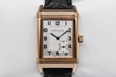 Jaeger LeCoultre Reverso Grand Reserve 8 Day Rose Gold Watch Q3012420