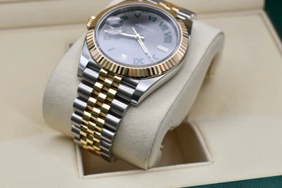 Rolex Datejust 41 Steel & 18k Gold Wimbledon Dial Watch 126333 | 2025 B&P