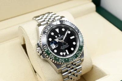 Rolex GMT Master ll Stainless Steel Sprite Watch 126720VTNR | 2023 B&P