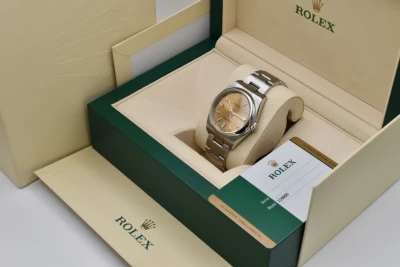 Rolex Oyster Perpetual 36 Stainless Steel White Grape Watch | 2017 Box & Papers