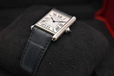 Cartier Large Tank Must Stainless Steel Watch WSTA0109 | 2025 Box & Papers