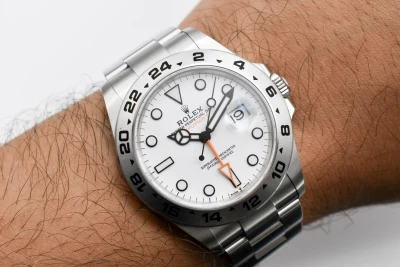Rolex Explorer ll Stainless Steel White Dial Watch 226570 | 2026 Unworn