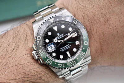 Rolex GMT Master ll Sprite Stainless Steel Watch 126720VTNR | 2023 B&P