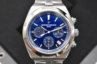 Vacheron Constanton Overseas Chronograph Stainless Steel 5500V | 2019 B&P